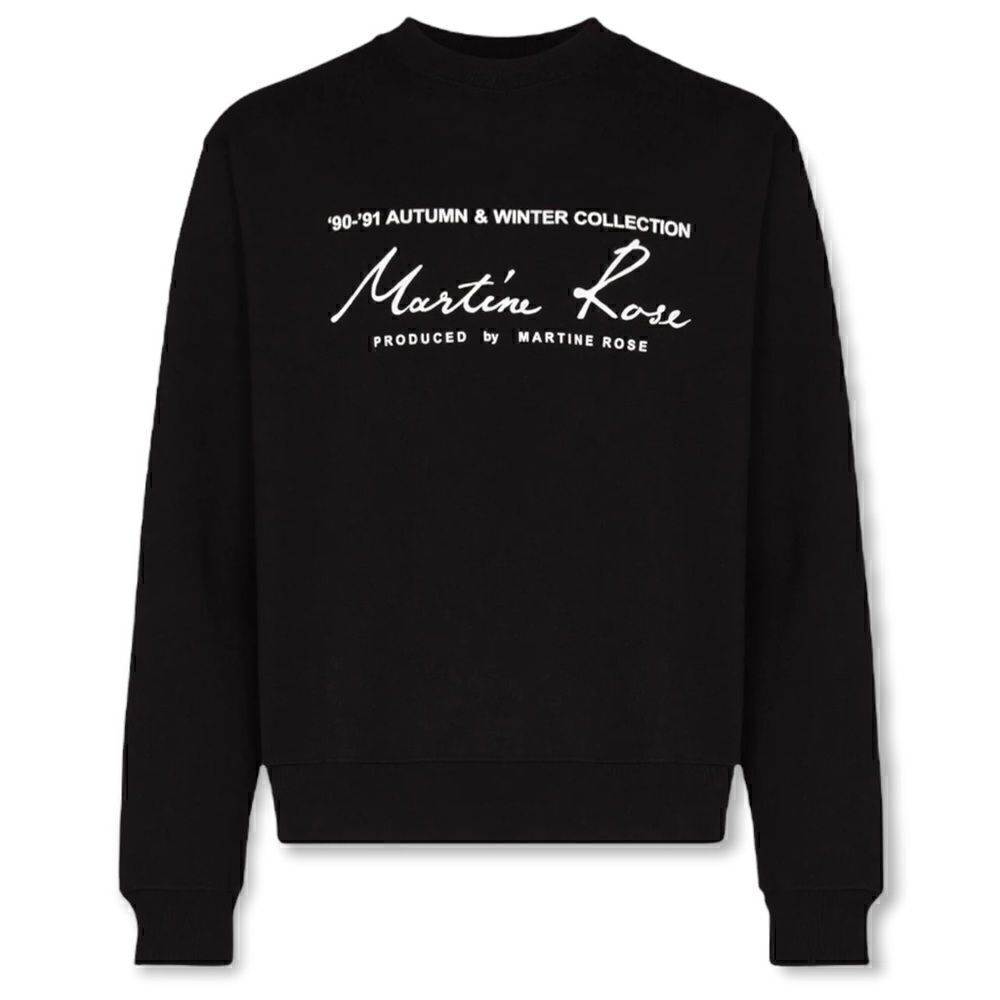 Martine Rose logo print crew neck sweatshirt
|Size:XL|
